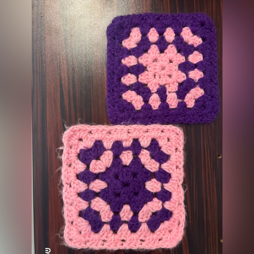 Pair of Crocheted Pot Holders